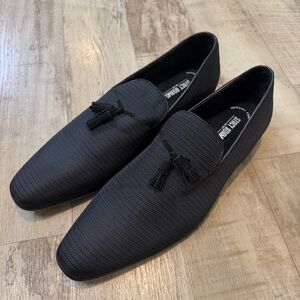 Stacy Adams Men's Black Shoes Tazewell Tassel Slip-on Loafer 12M